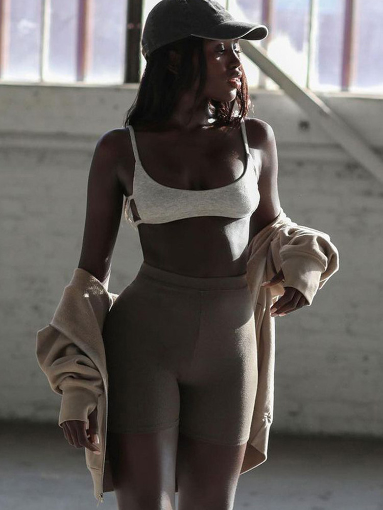 Camisole dos nu sexy pour femmes, haut de plage mince, sangle coréenne, haut précieux sensuel, 2024 fibre Streetwear, été