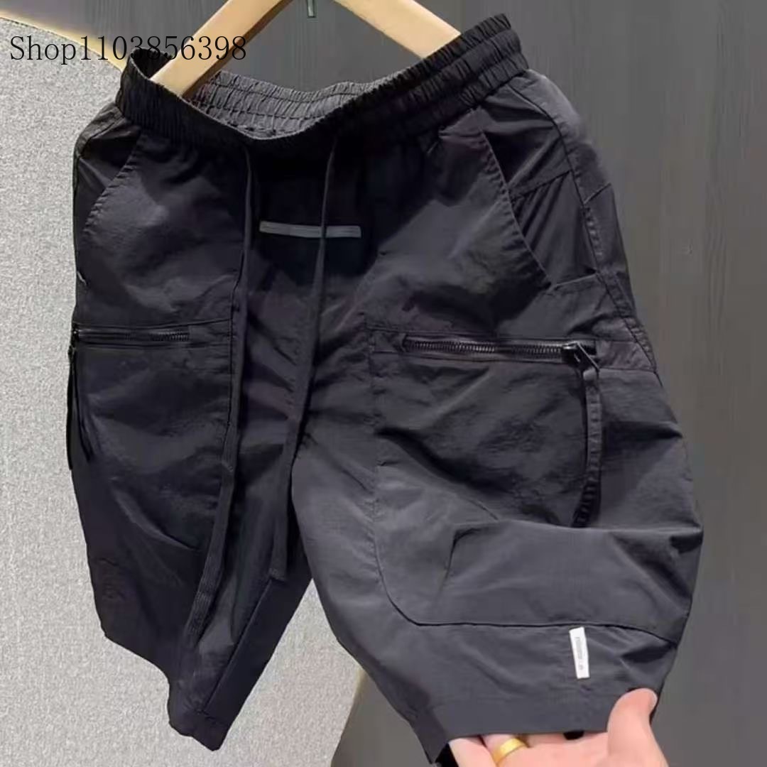Shorts cargo pour hommes, extérieur, voyage, sport décontracté, shorts à grandes poches, tissus confortables pour hommes, shorts fins pour les sorties