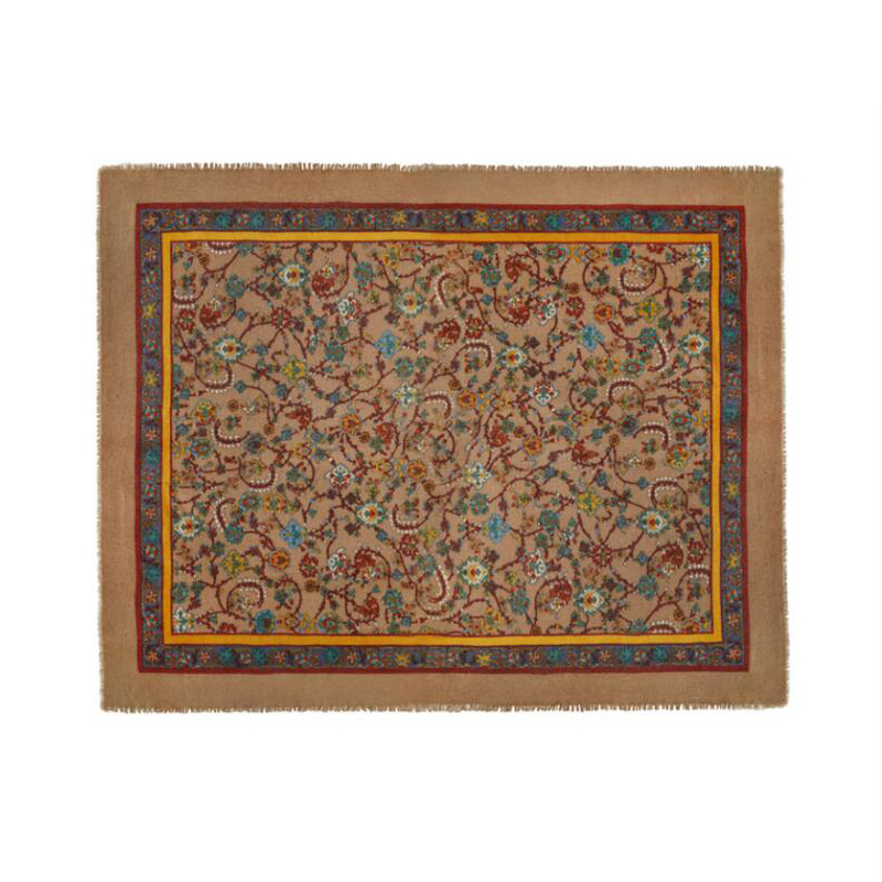 Foulards de tête carrés en laine pour femmes, châle chaud et élégant, étoles longues à imprimé animal, écharpe bandana, couverture de plage Hijab, Lady Carf, 100%