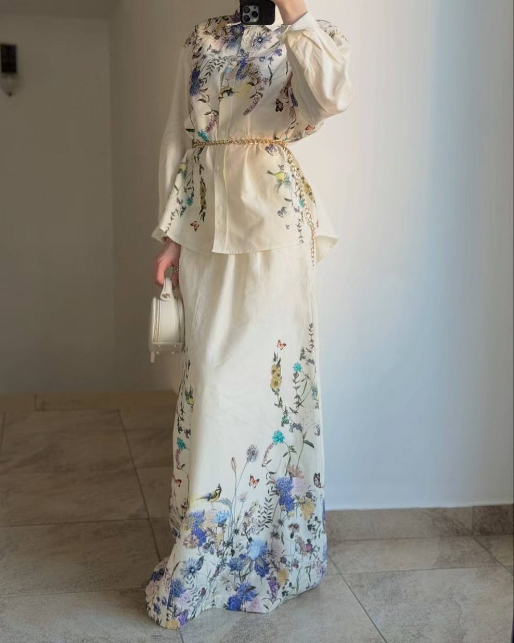 Ensemble deux pièces pour femmes musulmanes, robe à lacets, jupe en Y trempée, Abaya arabe, Kaftan islamique, Turquie Jalabiya Abayas, Ramadan, Dubaï, décontracté