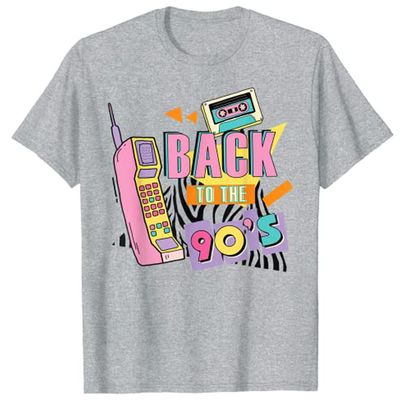 Tenues de retour aux années 90 pour femmes, costume rétro, t-shirt de fête, cadeau pour hommes, style des années 90, hip hop, t-shirt graphique rigour, Y-s