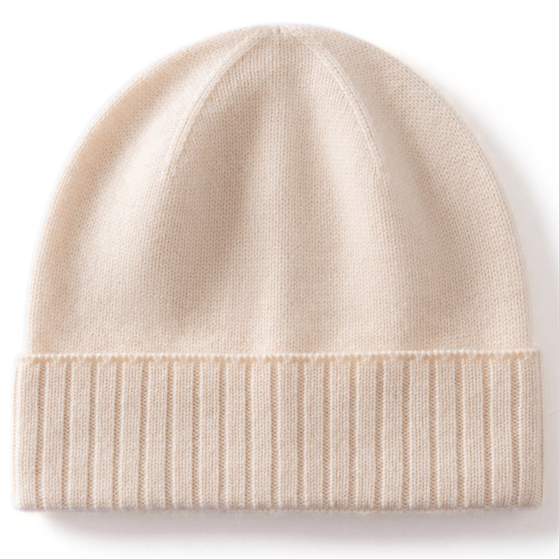 Chapeau d'hiver pour femmes et hommes, bonnet en cachemire de qualité 100%, unisexe, pour l'extérieur, décontracté, solide, tricoté, chaud et doux, bonnet tête de mort