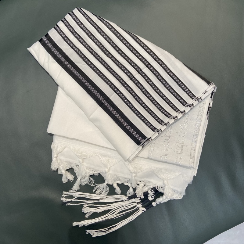 Vêtement à franges torsadé et noué, châle de prière religieux, rêves tzitzit, fait aux quatre coins
