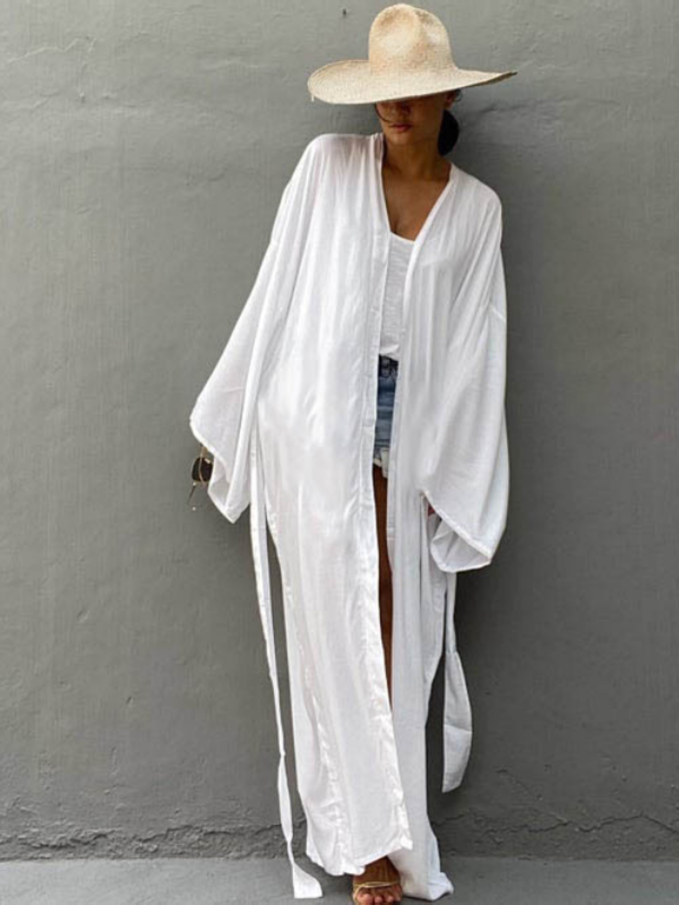 Kimonos pour femmes, robe kimono bohème, couvre-maillot de plage, chemisiers de plage pour femmes, kimono ample, kimono ouvert sur le devant, cardigan kimono, kimono surdimensionné