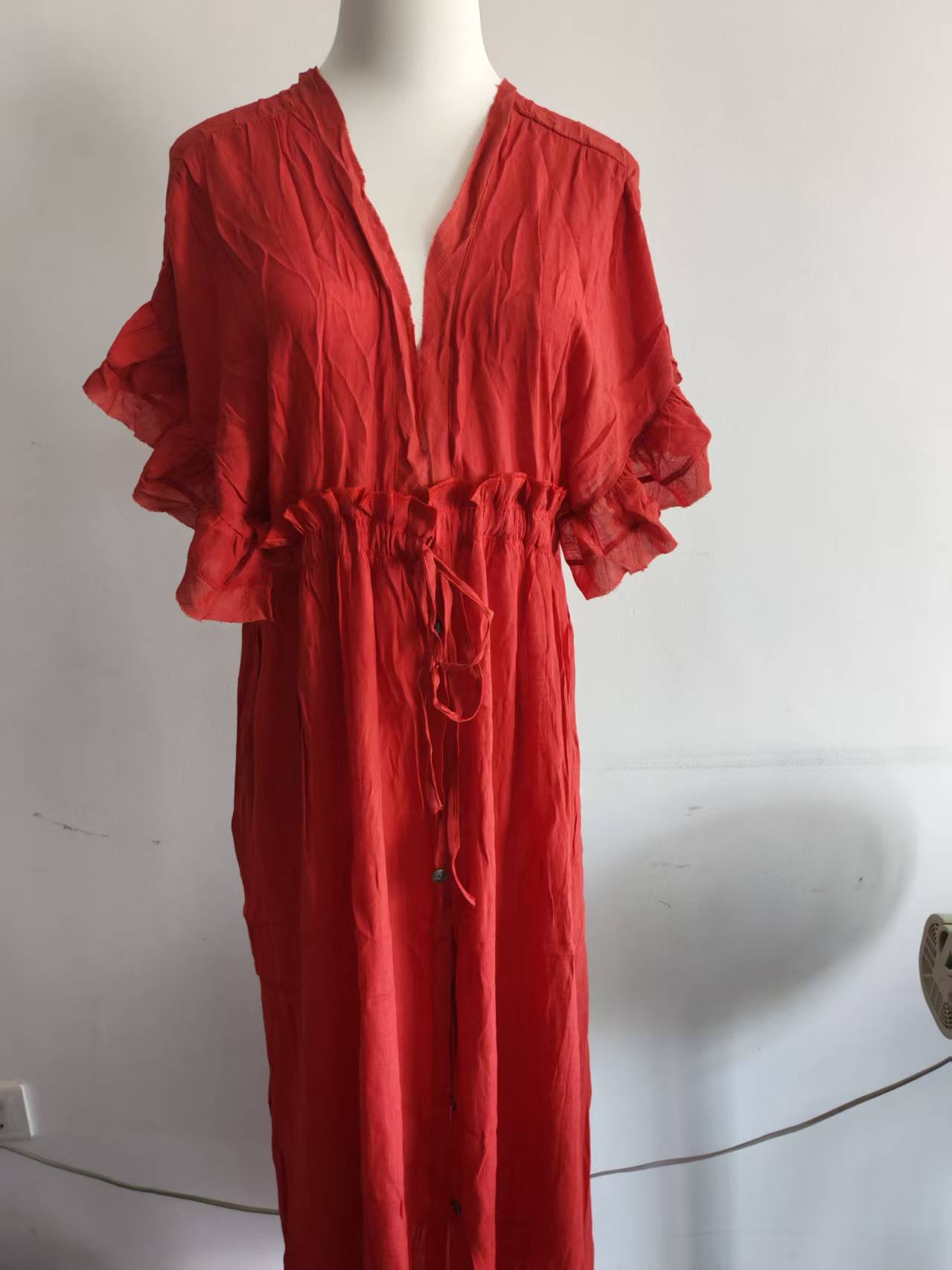 Sexy Bikini cache longue tunique blanche décontracté été robe de plage élégant femmes vêtements vêtements de plage maillot de bain couvrir Q1982