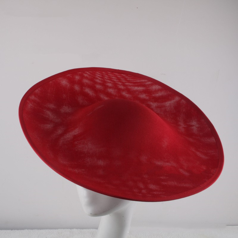 Fascinateurs de chapeau de base pour femmes, accessoire de cheveux élégant pour mariage et église, grand inery Gatineau, fournitures de patients Sinamay, 216.239., 40cm