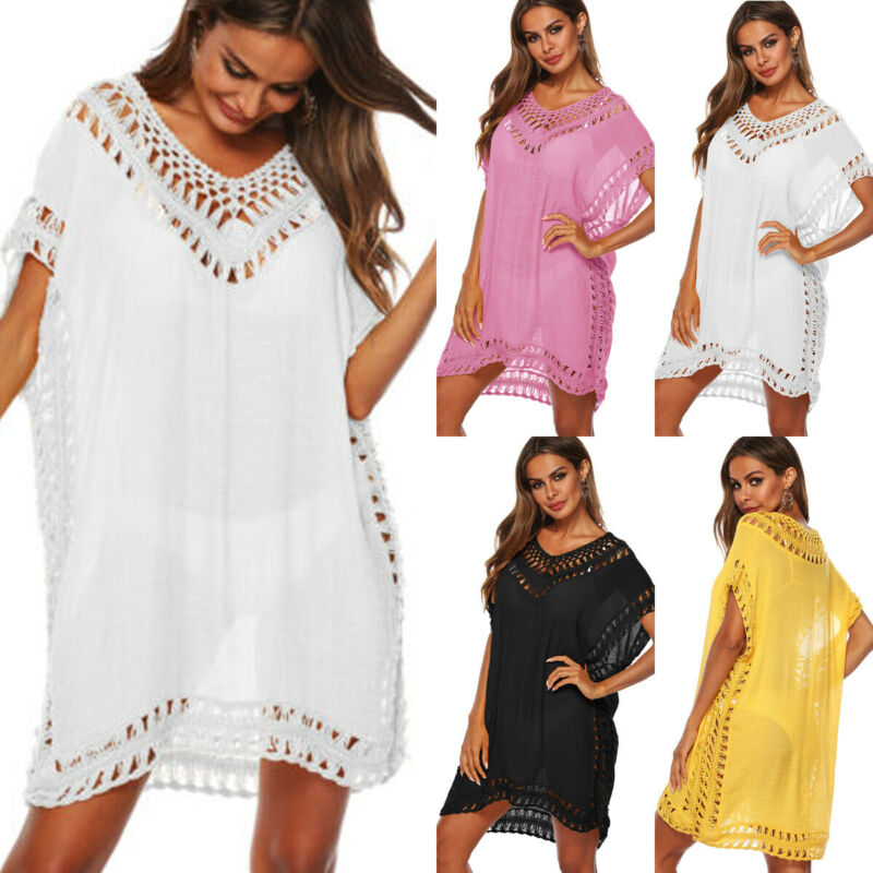 Robe de plage pour femmes, cover-up, kaftan, Industries ong, vêtements d'été, maillots de bain, pour dames, nouvelle collection 2020