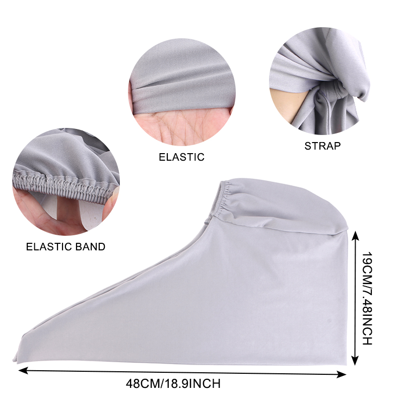 Nouveau Turban en Tissu Élastique Double Couche, Bonnet Musulman Pré-Noué, Hijab, Foulard, Bonnet Doux pour Femme, Bonnet Chimiothérapie pour Perte de Cheveux