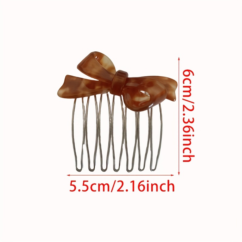 Lot de 3 pinces à cheveux élégantes avec nœuds, élastiques et épingles à cheveux pour franges – Accessoires capillaires pour le Ramadan, l'Aïd, la Fête des Mères, Pâques – Cadeaux de fêtes