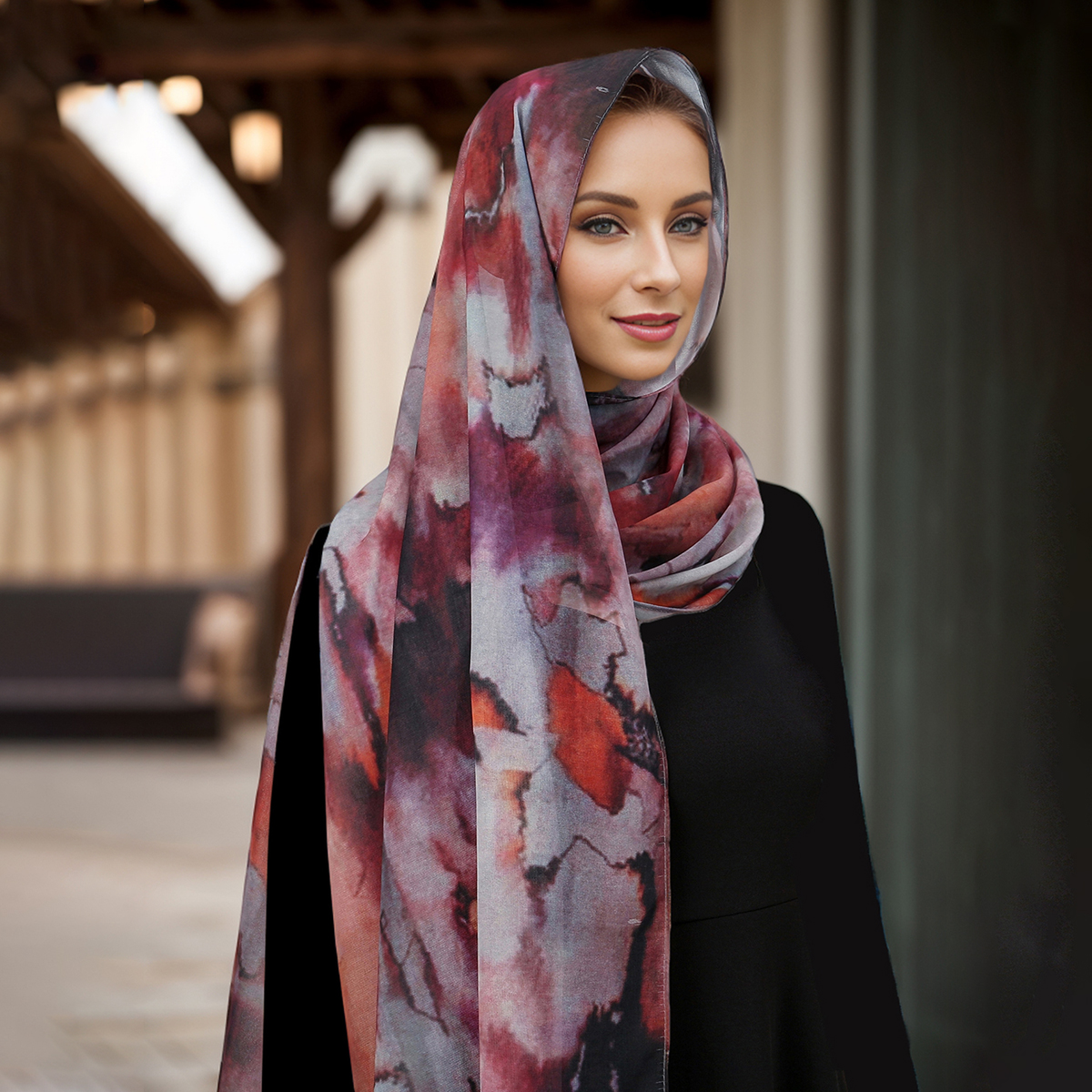 Hijabs en Mousseline de Soie Imprimée pour Femme, Châles, Turban, Foulard Musulman, à la Mode, Enveloppes de Sauna, Turban Islamique, Nouvelle Collection