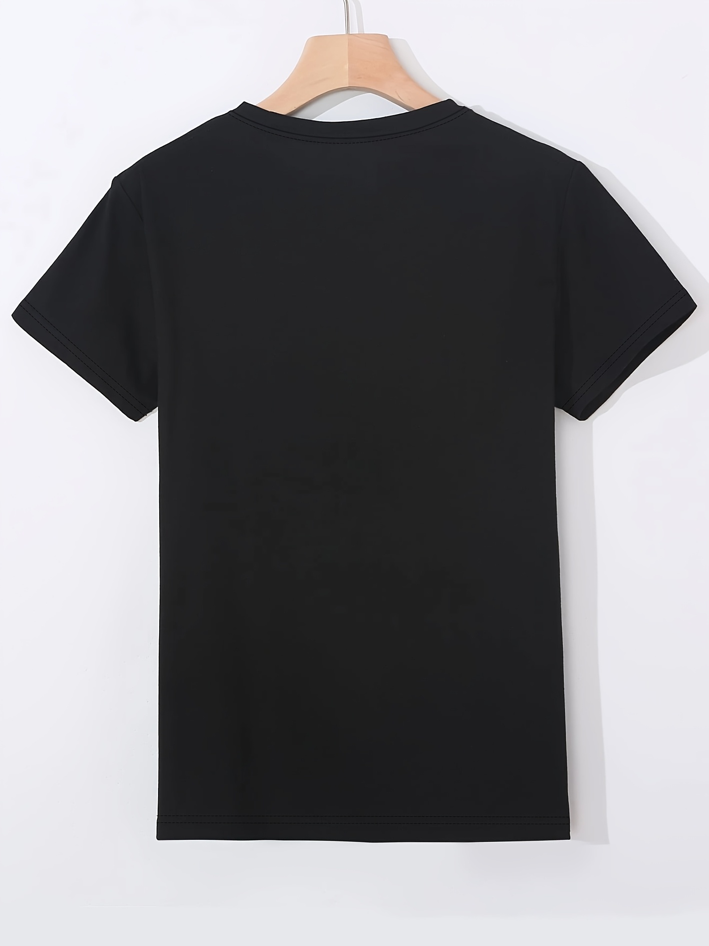 T-shirt col rond pour femmes, Style décontracté et élégant, imprimé Floral, à la mode, pour les déplacements quotidiens, les vacances, printemps et été