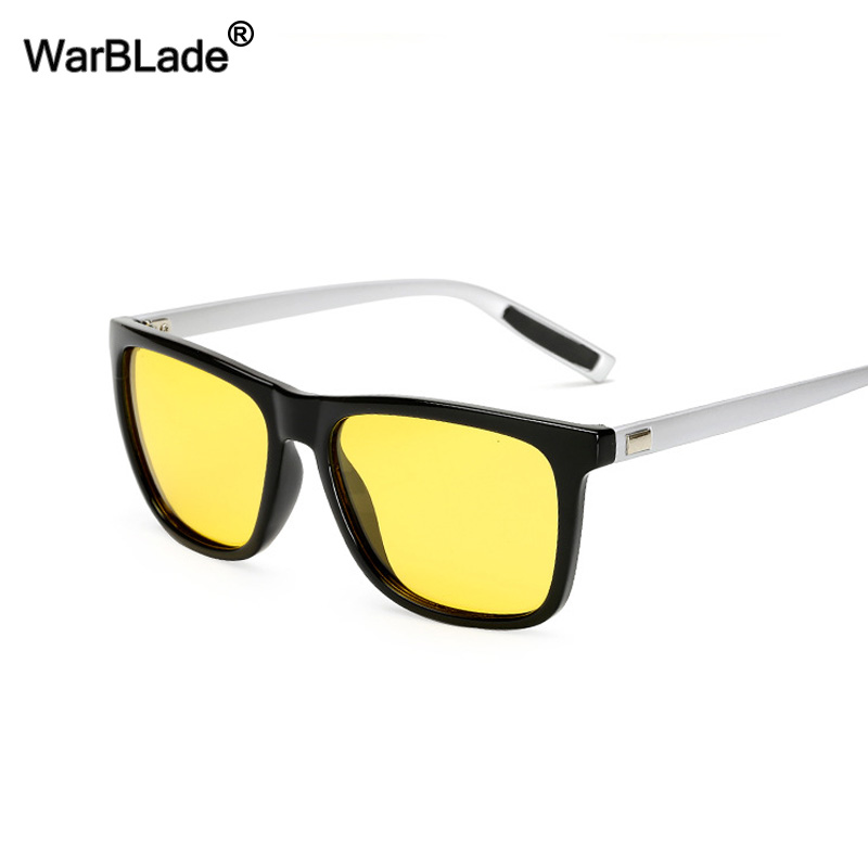 Lunettes de soleil polarisées HD de haute qualité, lentille jaune, Vision nocturne, lunettes de conduite, Anti-éblouissement, pour hommes et femmes