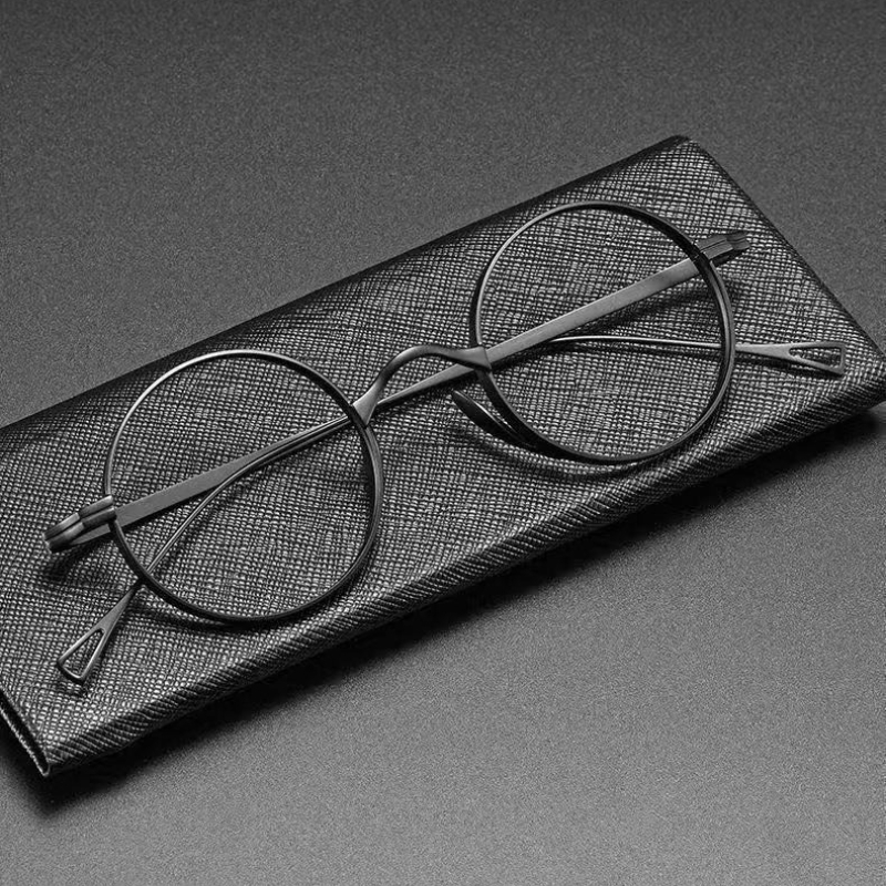 Lunettes de lecture à monture ronde en métal pour hommes, nouveau style, ultralégères, avec dioptrie, lunettes de mode pour femmes, hypermétropie 0+1.0+4.0