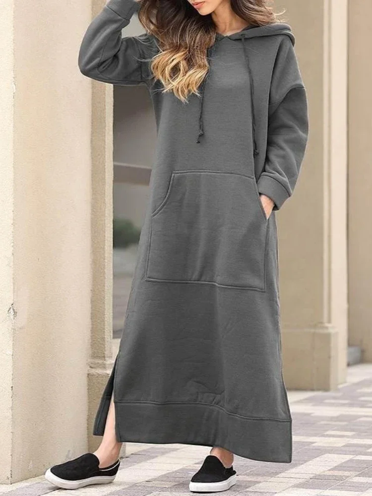 Survêtement à capuche de Turquie pour femmes, robe longue de sport rayée, vêtements de marche, vêtements islamiques musulmans, robe maxi, jogging arabe, 4XL