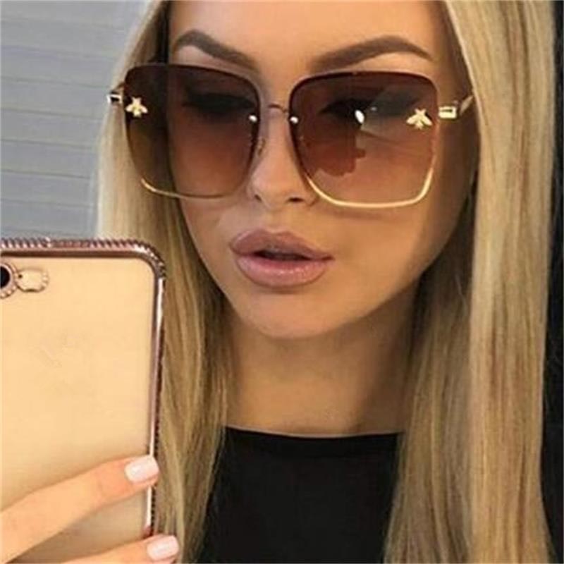 Lunettes de soleil unisexes pour femmes, marque de luxe de styliste, mode, haute qualité, 2021
