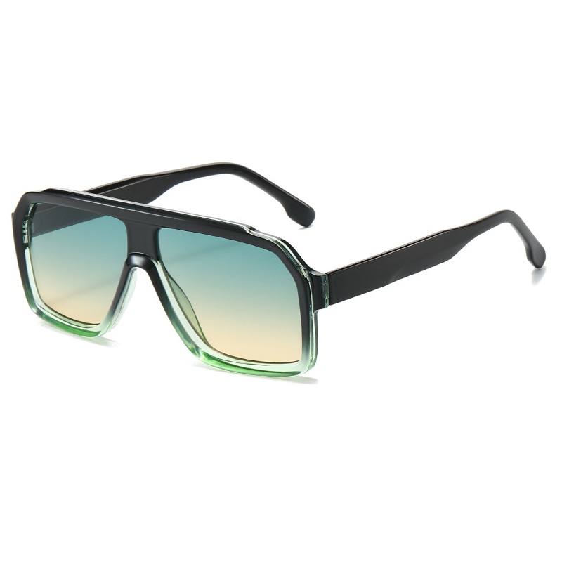 Lunettes de soleil carrées femmes Double couleur cadre femmes nuances marque concepteur hommes Gafas luxe lunettes de soleil UV400 lunettes