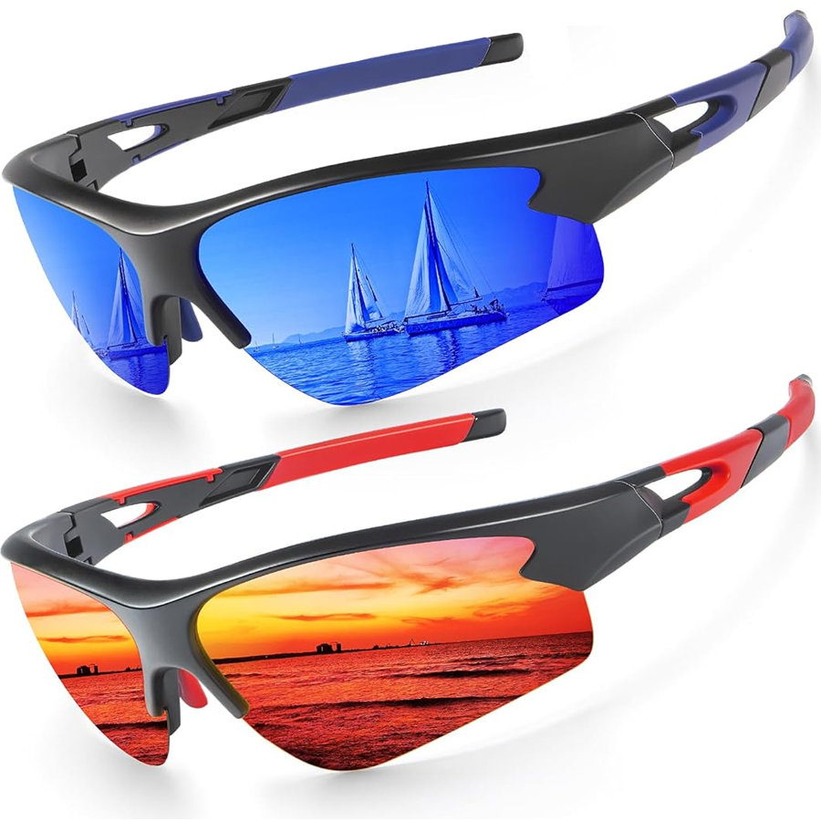 Lunettes de soleil de sport pour hommes et femmes, légères et tendance, pour l'extérieur