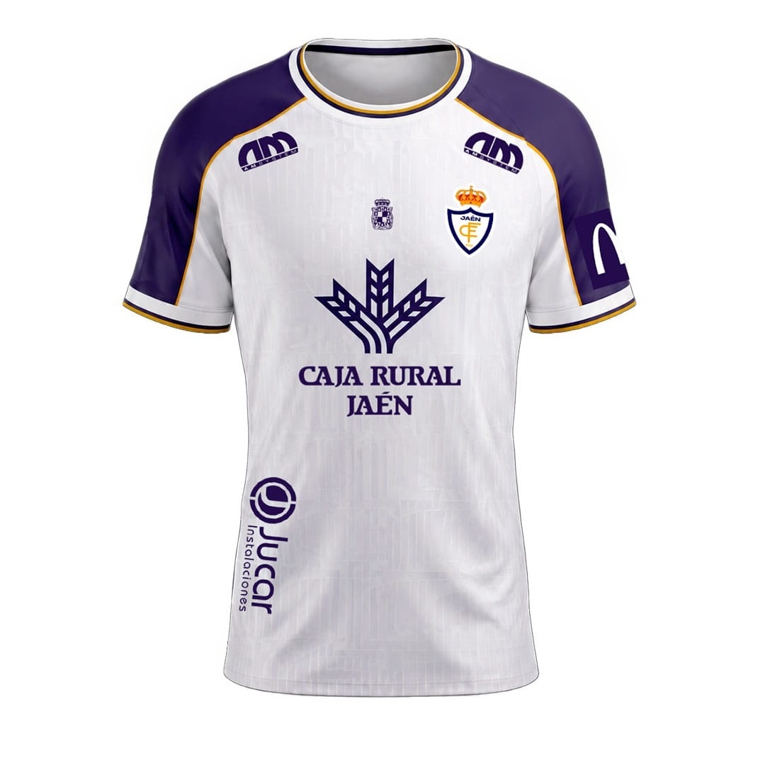 Maillot de football 3D Real Jaén 2026 pour hommes et femmes, T-shirt oversize respirant à séchage rapide, vêtement de sport d'été streetwear