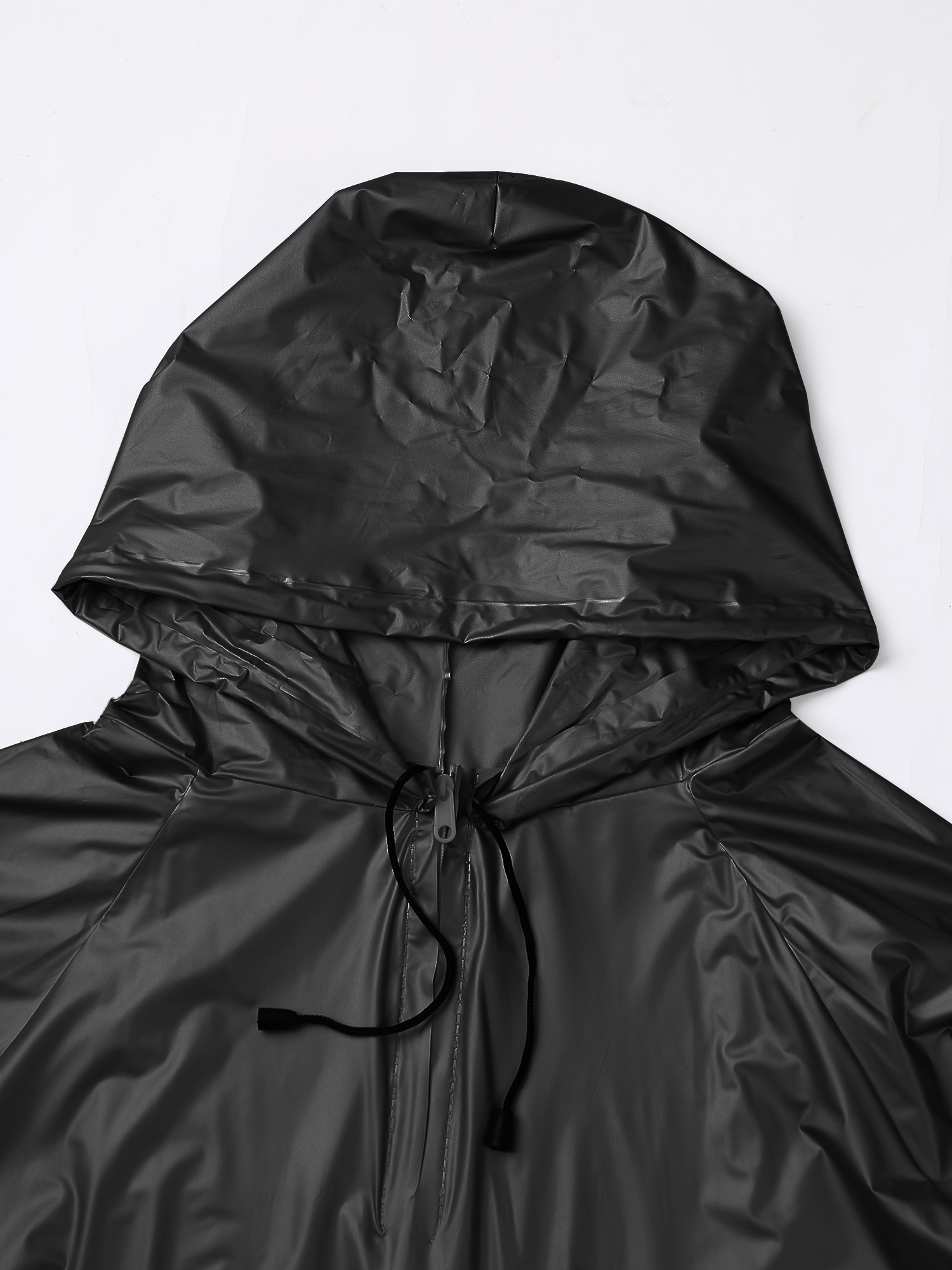 Tenues de sport pour hommes, ensembles de sudation de sauna, veste à capuche à manches longues, vêtements d'extérieur et pantalons longs, combinaison de transpiration en PVC pour l'entraînement en salle de sport, le yoga