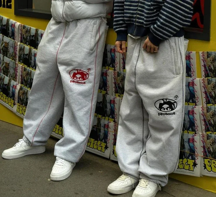 Pantalon Cargo Long pour Homme, Streetwear, Jogging, Y2k, Décontracté, Police, FjWork, Harajuku, Streetwear Coréen, Style Mericain