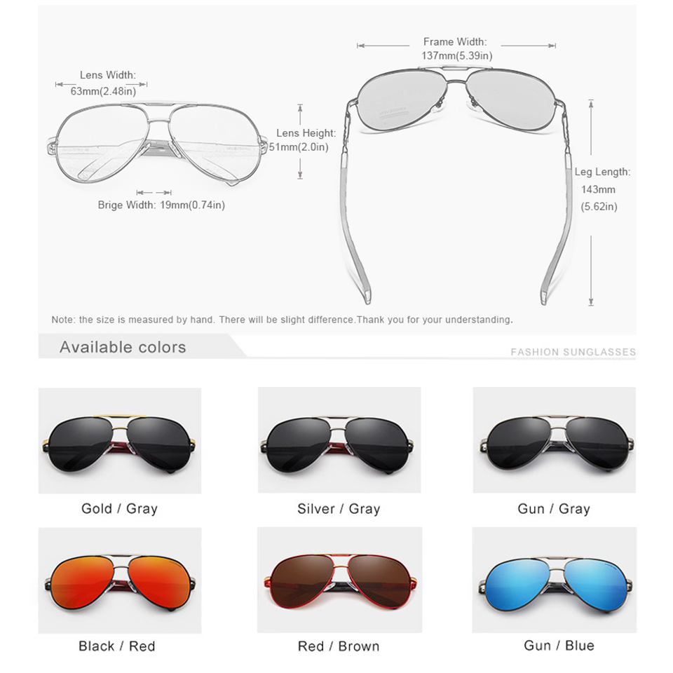CLLOIO – lunettes de soleil polarisées en aluminium pour hommes et femmes, classiques, pour conduire, pilote, marque de styliste, Vintage