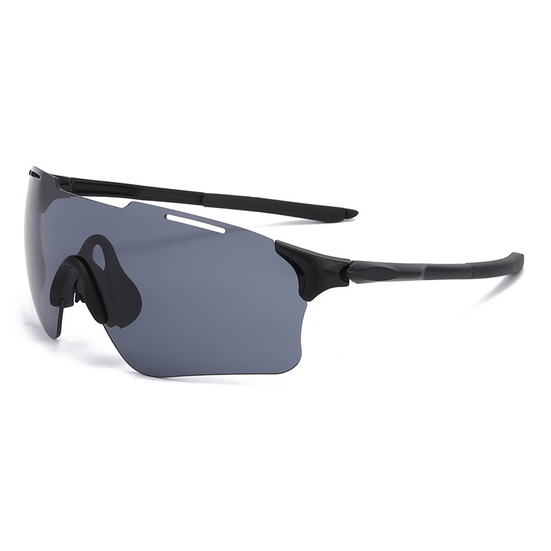 Lunettes de soleil de sport à la mode pour hommes et femmes, pour randonnée, cyclisme, Cool, réfléchissant, miroir, sans bords