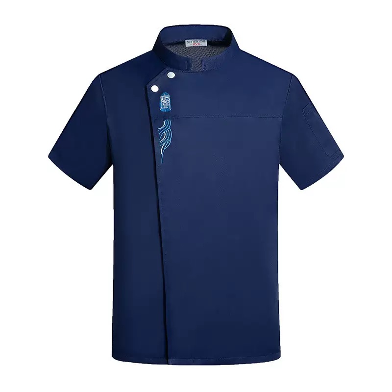 Uniforme de Chef, vêtements de travail de restauration, chemises de Chef, manteau de cuisine, veste de Chef d'été, Restaurant, salon de coiffure, chemise de serveur pour femmes