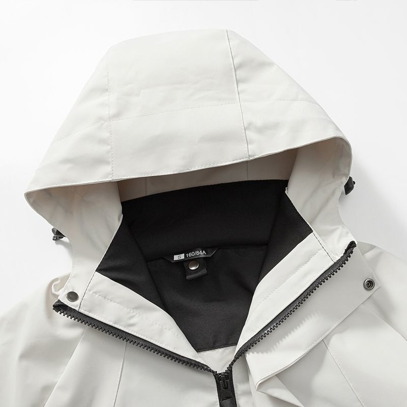 Veste à capuche pour hommes, imperméable, confortable, à la mode, pour cyclisme, escalade, alpinisme, coupe-vent, printemps automne