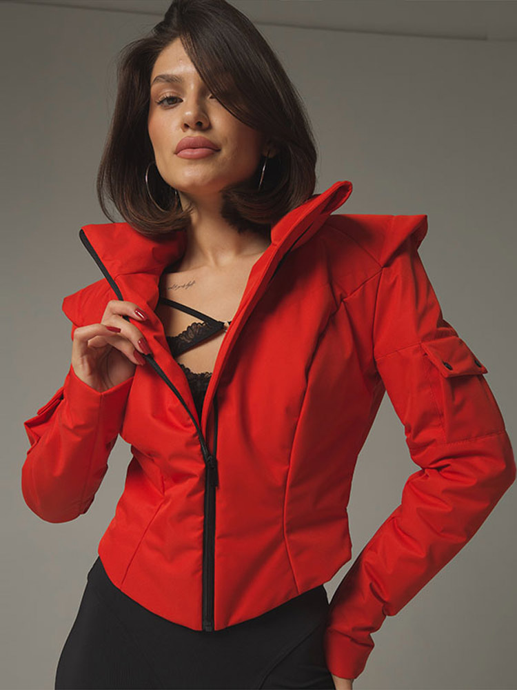 Ensemble survêtement femme deux pièces à blocs de couleurs, taille à cordon, ourlet surdimensionné, tenue streetwear, vêtements de sport, vêtements d'automne