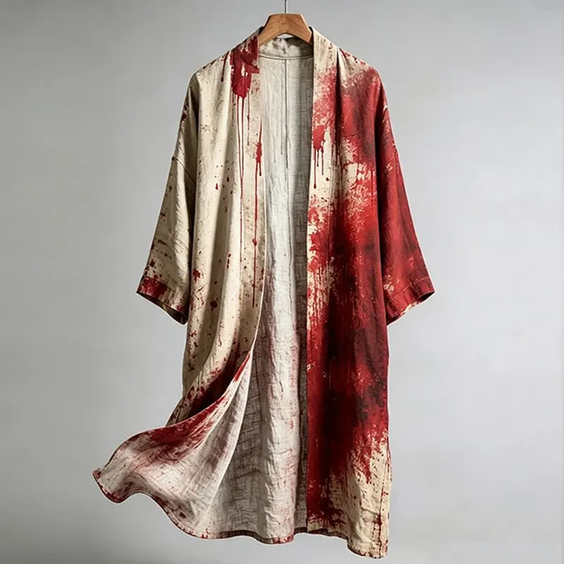 Robe kimono pour femmes, style Y2K, légère, à imprimé floral, longue, idéale comme paréo.