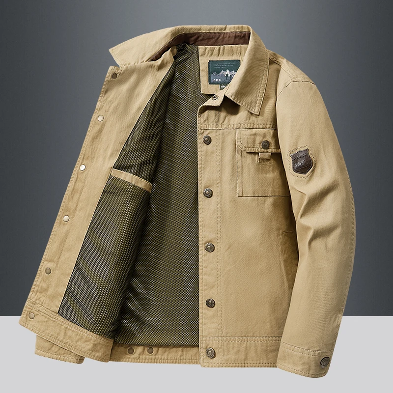 Manteau veste de Baseball vêtements pour hommes veste coupe-vent chaude vestes pour hommes Simple Style britannique hommes Cargo nouvelle mode Bomber veste