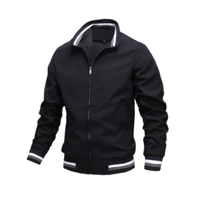 Blouson aviateur imperméable pour hommes, veste décontractée, manteau de sport, coupe-vent, vêtements de plein air, blanc, mode, printemps, été