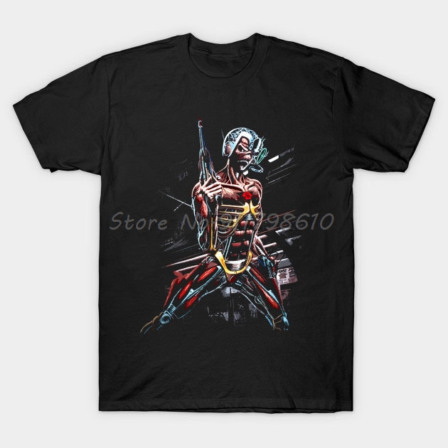T-shirt The Maiden pour hommes et femmes, Streetwear en coton, Harajuku