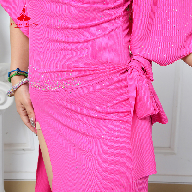 Costume de danse du ventre Robe personnalisée pour enfants et adultes, Robe à manches courtes, Baladi Shabby Saidi, vêtements de danse du ventre orientale
