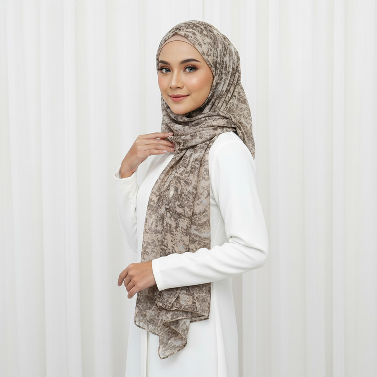 Foulard Hijab en coton et Viscose imprimé Floral pour femmes musulmanes, Foulard élégant, châle, bandeau, Turban, Ramadan, 180x90cm