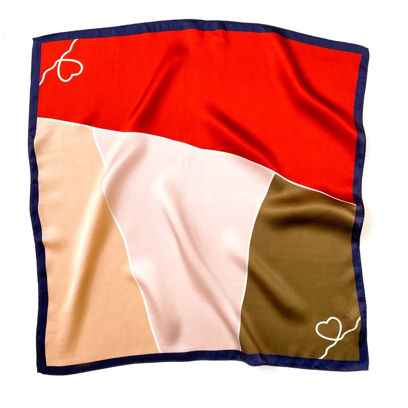 Écharpe femme à carreaux 2026, 100% soie, châle doux en pashmina, écharpe de plage, bandana pour femme