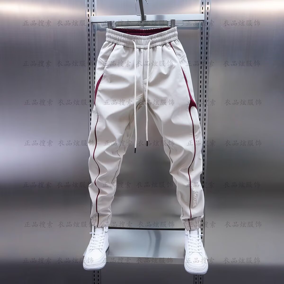 Pantalons de survêtement pour hommes course à pied sport Joggers sarouel Streetwear hommes taille élastique ample cordon pantalon pantalons décontractés