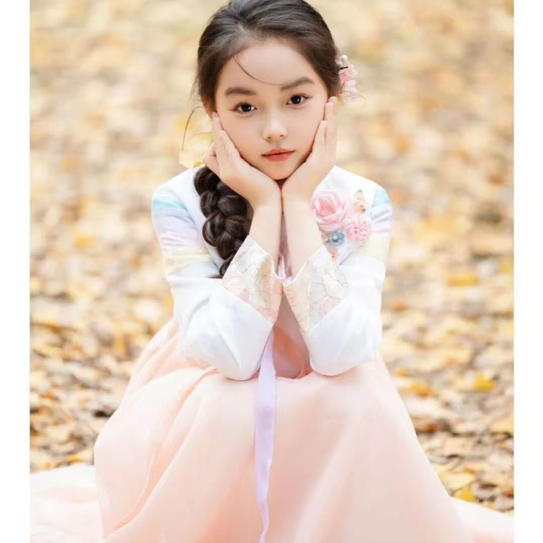 Costume traditionnel coréen, nouveau Costume ethnique, Hanbok coréen pour filles, robe de princesse féminine