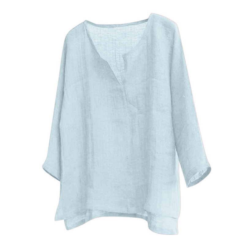 Chemises en coton et lin pour hommes, chemisiers à manches longues, chemises sociales pour hommes, col en v, chemise formelle blanche, chemises surdimensionnées, vêtements pour hommes