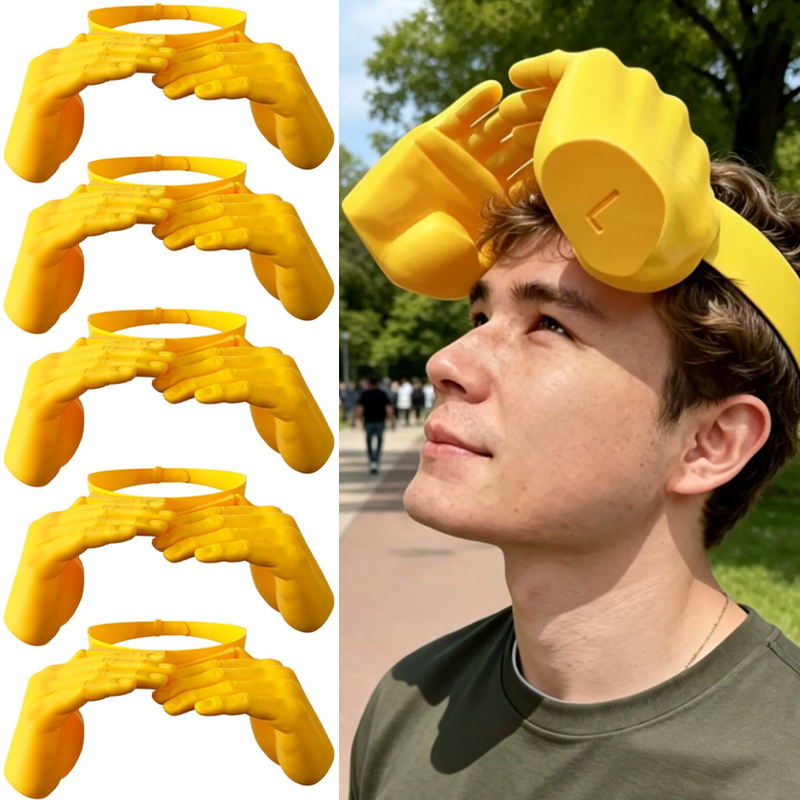 Chapeau Pare-Soleil Palmier 2026 Nouvelle Collection Été – Bandeau Amusant en Forme de Palmier pour la Protection Solaire et Anti-UV – Décoration de Tête