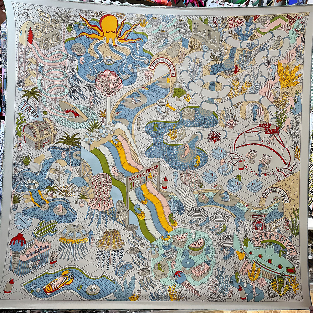Écharpe en fausse soie et laine pour femmes, 130x130cm, douce et lisse, carrée, cadeau d'anniversaire, de noël, pour toutes les Occasions