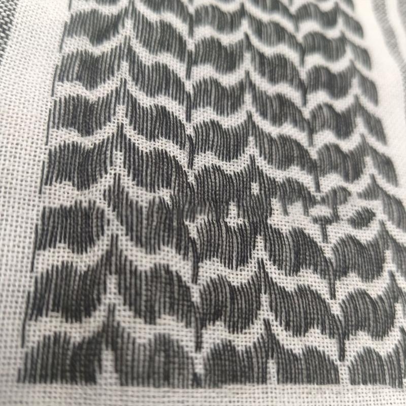 Écharpe arabe Shemagh Keffiyeh Palestine écharpe hommes femmes châle Wrap Shemagh écharpe H7EF