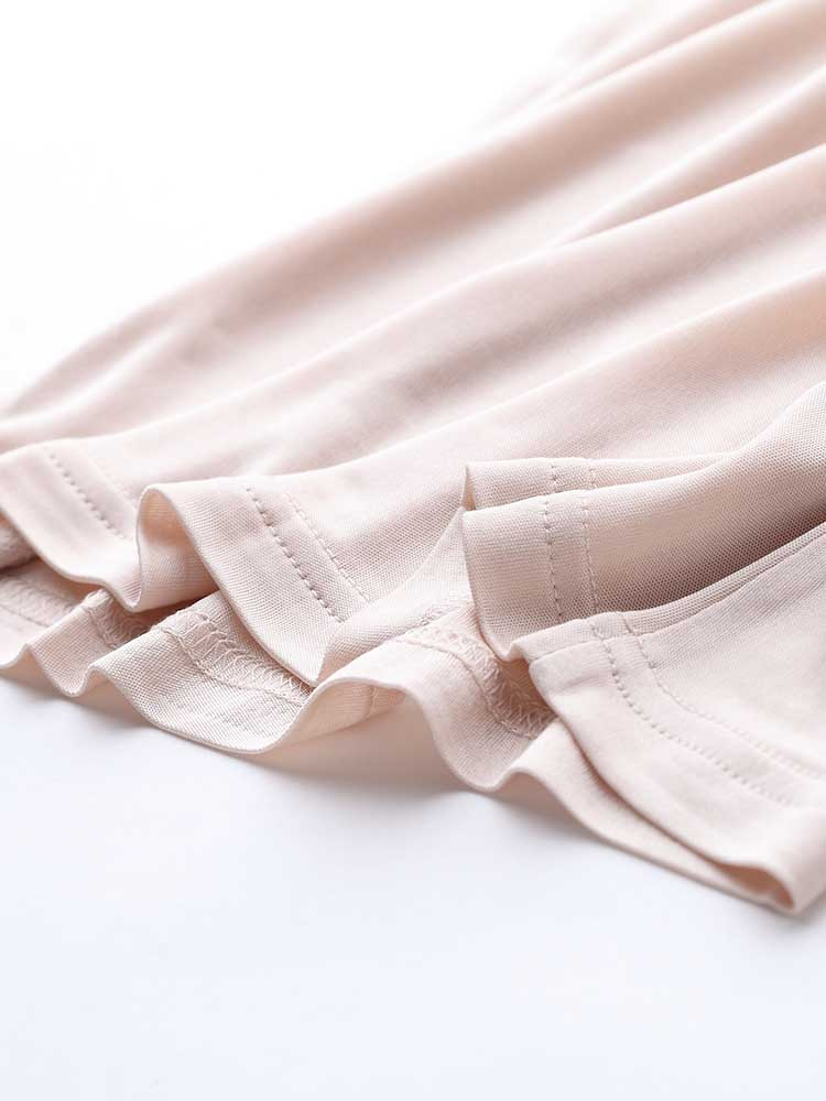 Suyareply-Économie basiques confortables pour femmes, débardeurs réglables, InjCamis, mélange véritable, beige, printemps, été, 2024