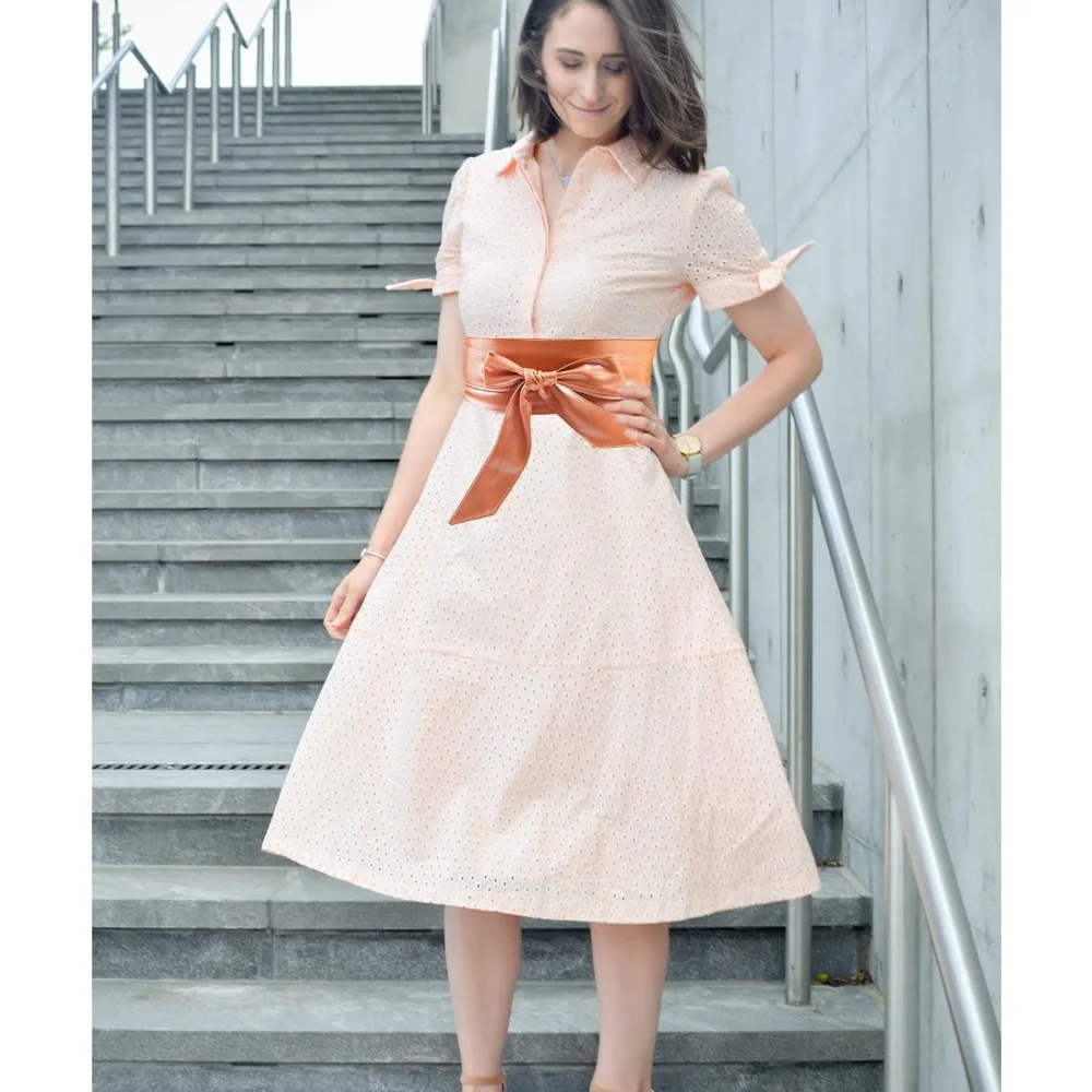 Ceinture large en cuir PU pour femme, ceinture Obi à nouer soi-même, ceinture à nœud papillon, couleur vive pour robe
