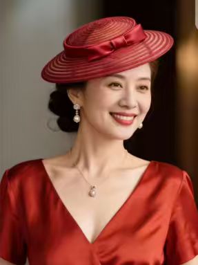 Chapeau de soleil britannique élégant rétro pour femmes, couvre-chef d'extérieur à la mode, avec nœud décoré, pour Banquet, nouvelle collection printemps été