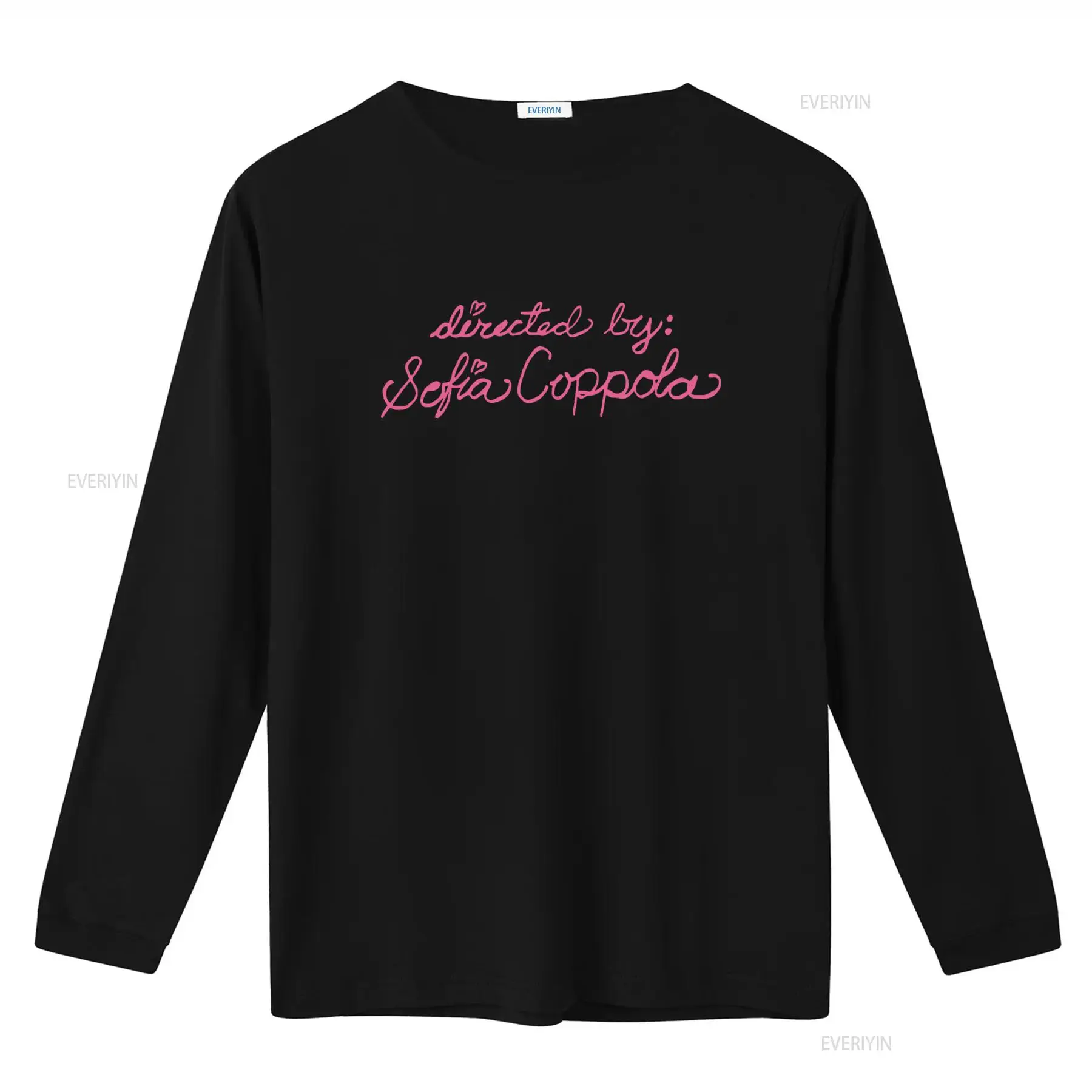 T-shirt élégant dirigé par Sofia Coppola pour les amateurs de mode, vintage, légèrement délavé, graphique streetwear, confortable