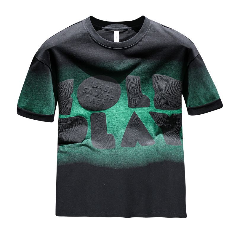 T-shirts pour hommes chemises Alphabet imprimé hauts noir chiné hommes T-shirt vêtements bon marché et haute qualité Harajuku mode vente en gros chaude