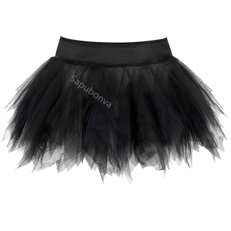 Mini jupe tutu en tulle nickel é pour femme, jupe bouffante plissée, corset assressenti, mode sexy, grande taille, fête adulte, vintage