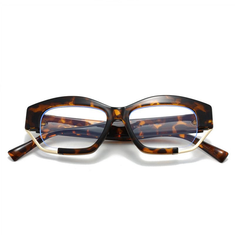 Lunettes anti-lumière bleue de forme irrégulière, tendance, pour hommes et femmes, monture décorative pour usage quotidien