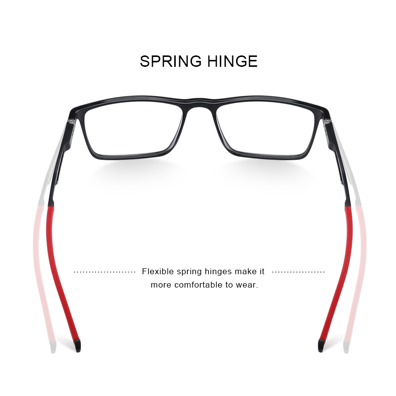 MERRYS DESIGN hommes Sport lunettes cadre myopie Prescription lunettes TR90 cadre aluminium Temple avec jambes en Silicone S2270